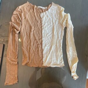Split long sleeve